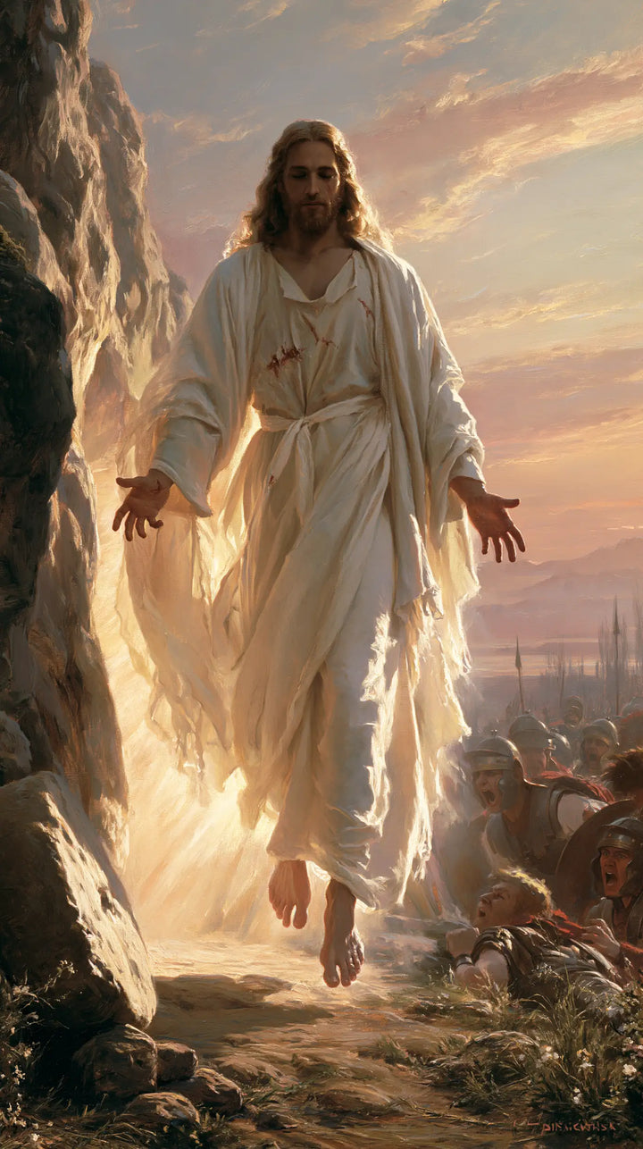 The Resurrection of Jesus Christ - Divine Light · Portrait n° 10