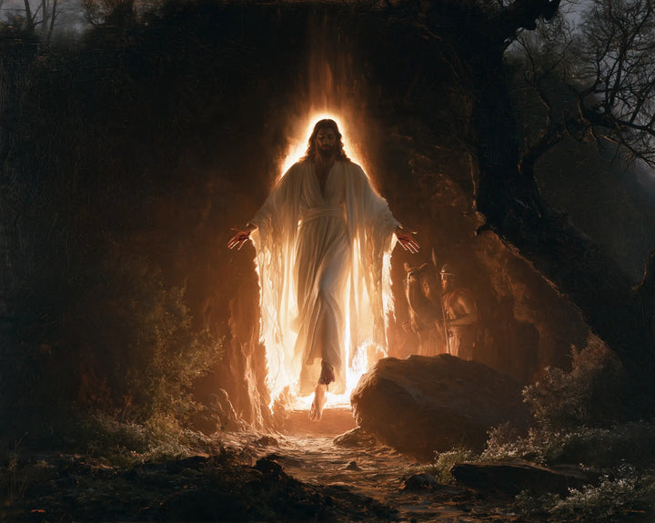 The Resurrection of Jesus Christ - Explosion of Movement · Landscape n° 4