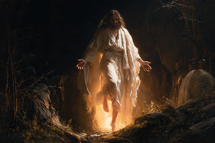 The Resurrection of Jesus Christ - Explosion of Movement · Landscape n° 9