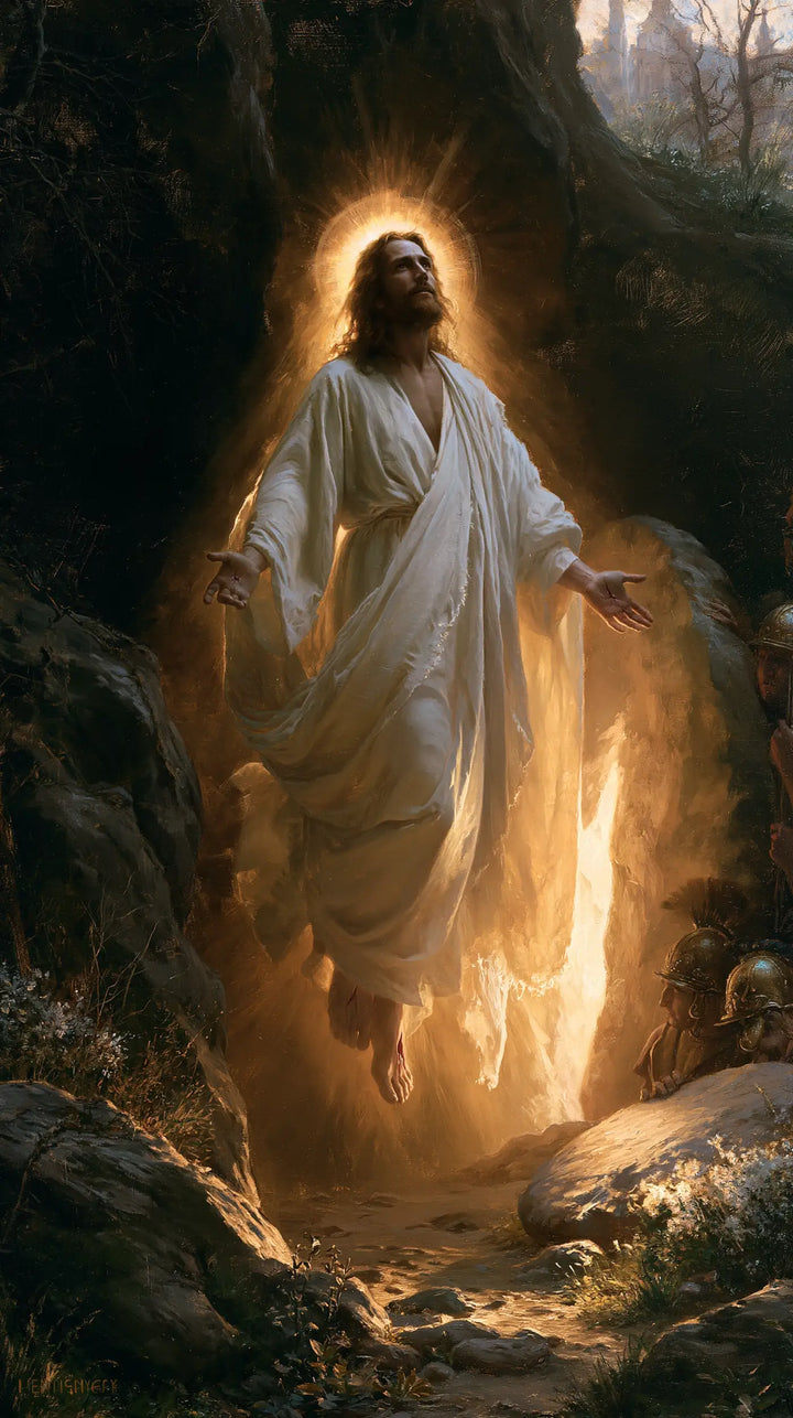 The Resurrection of Jesus Christ — The Halo at the Turning of the Path