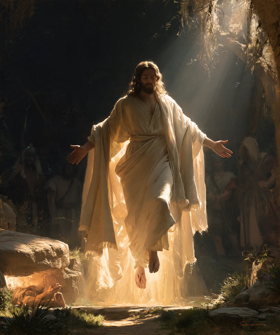 The Resurrection of Jesus Christ - Explosion of Movement · Portrait n° 25