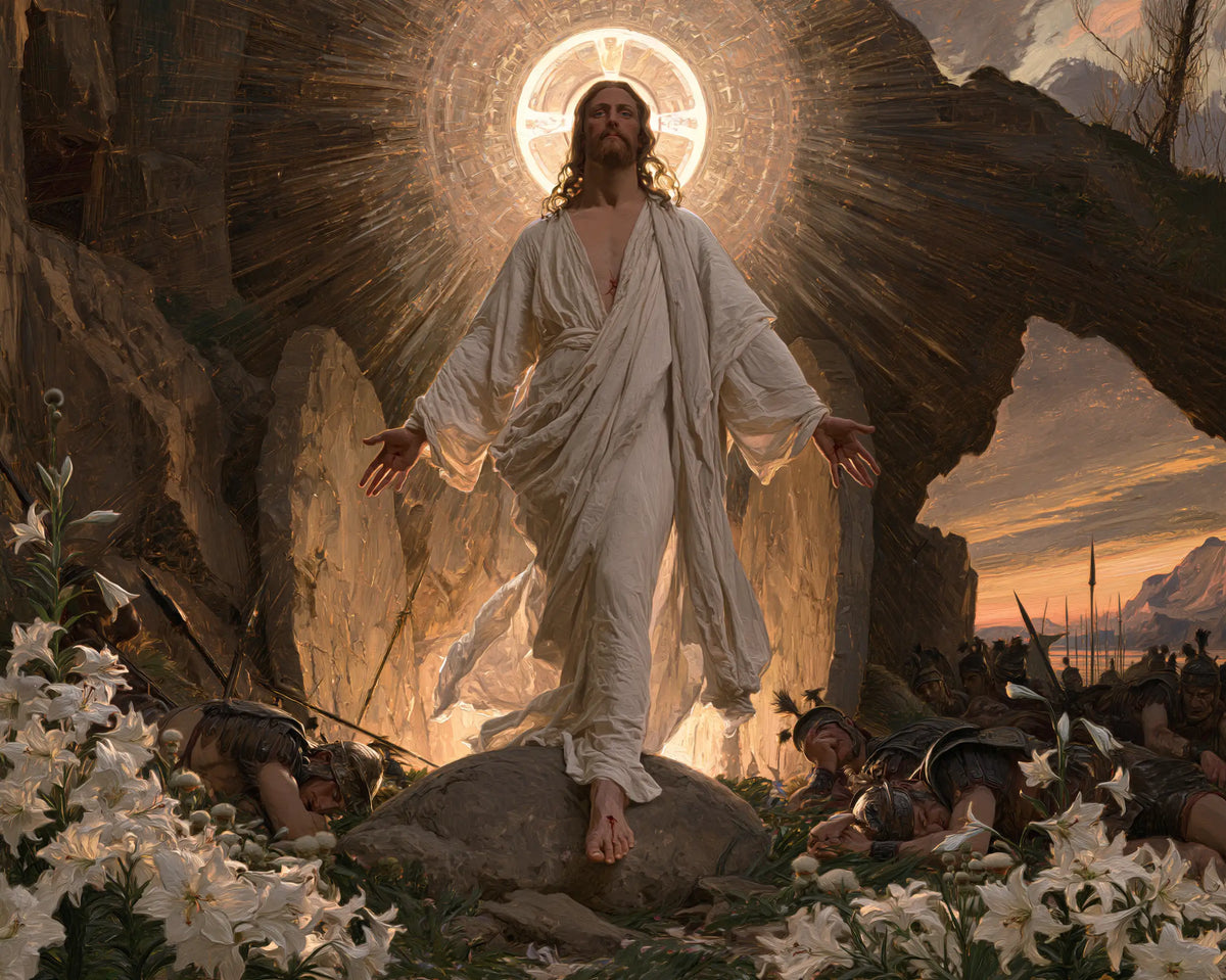 The Resurrection of Jesus Christ - Expressionist · Landscape n° 4