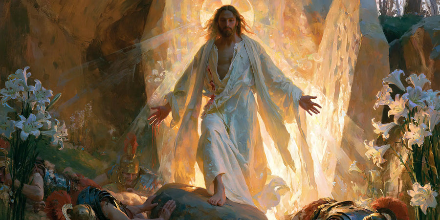The Resurrection of Jesus Christ - Expressionist · Landscape n° 17