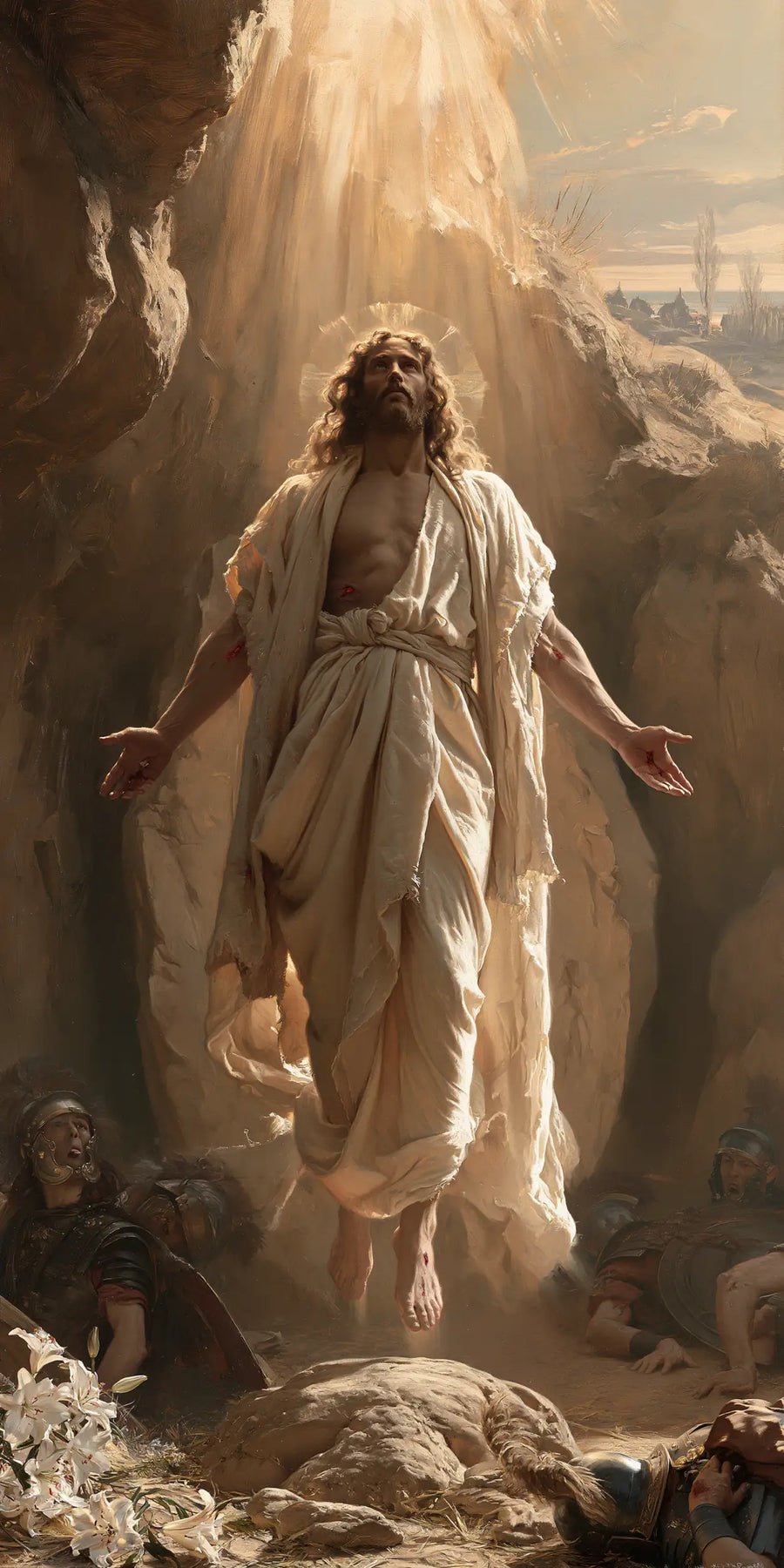 The Resurrection of Jesus Christ - Expressionist · Portrait n° 3