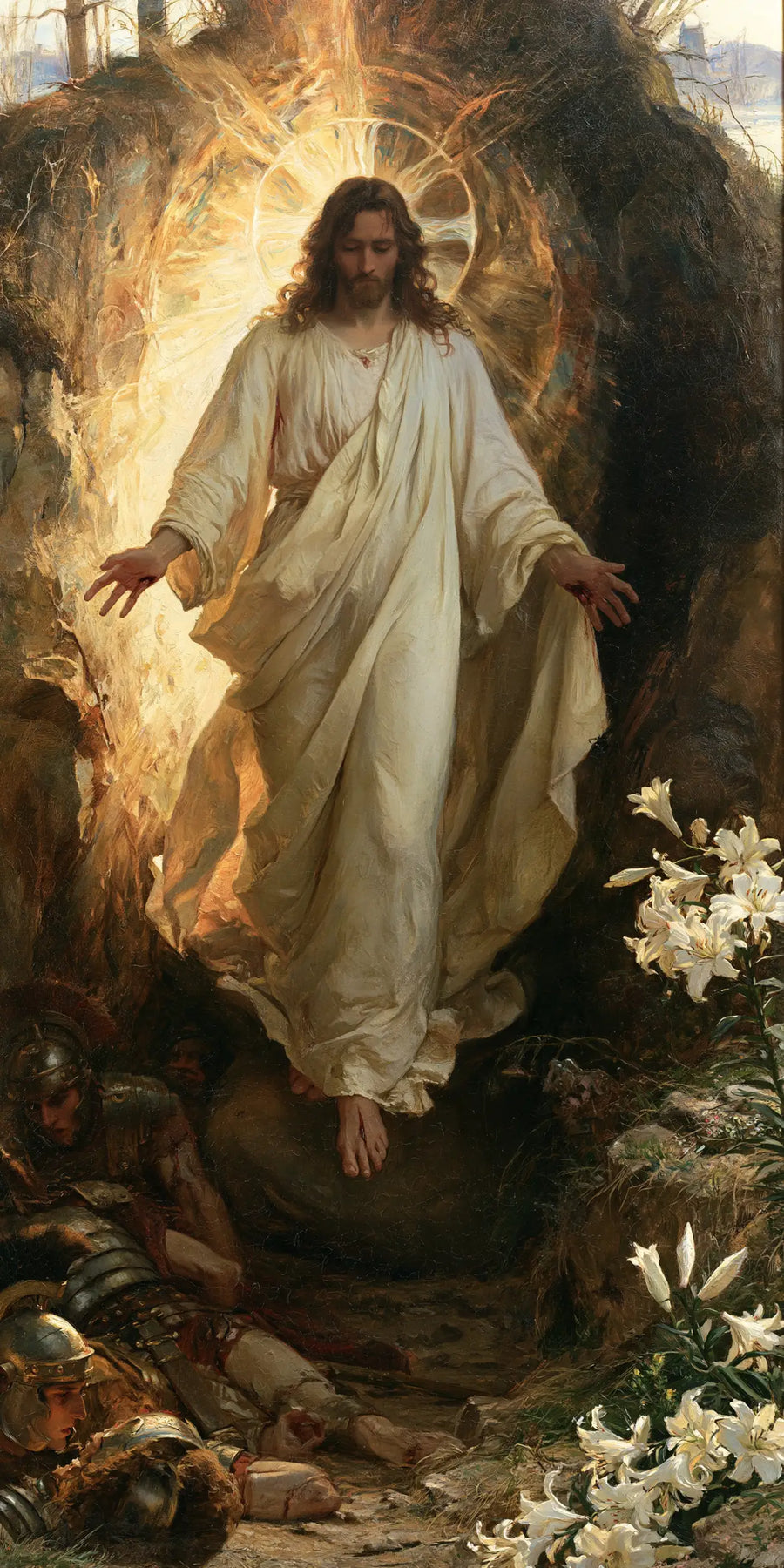 The Resurrection of Jesus Christ - Expressionist · Portrait n° 4