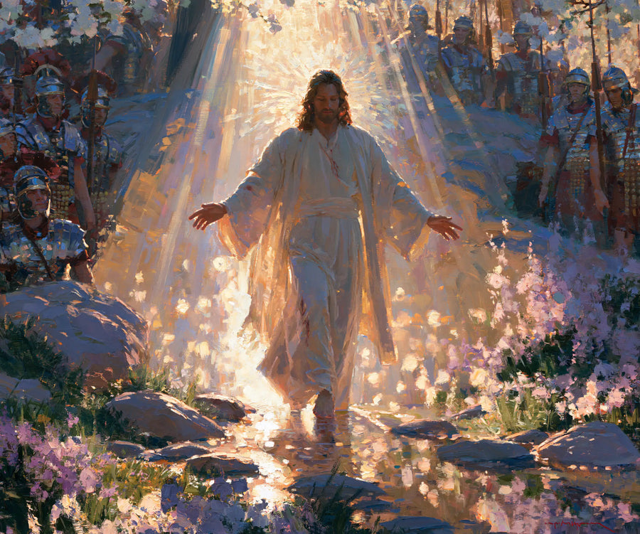 The Resurrection of Jesus Christ - Impressionist · Landscape n° 1