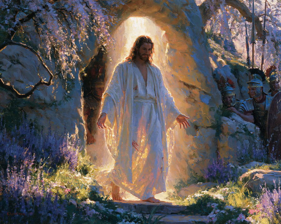 The Resurrection of Jesus Christ - Impressionist · Landscape n° 8