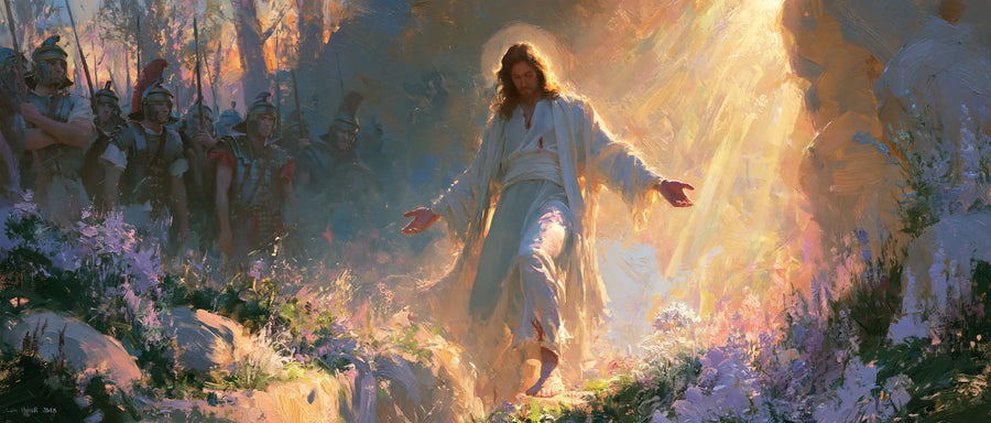 The Resurrection of Jesus Christ - Impressionist · Landscape n° 27