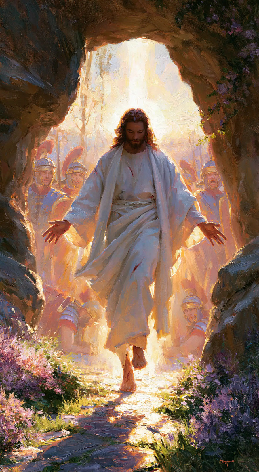 The Resurrection of Jesus Christ - Impressionist · Portrait n° 5