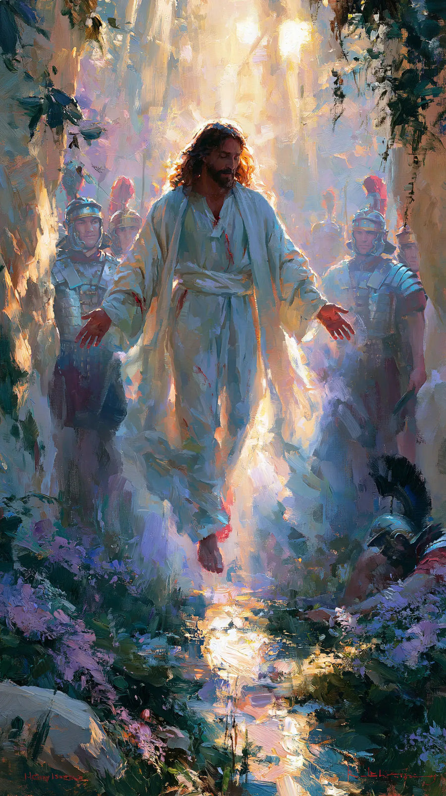 The Resurrection of Jesus Christ - Impressionist · Portrait n° 10