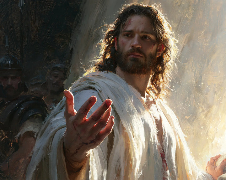 The Resurrection of Jesus Christ — The Approach of the Wounded Hand
