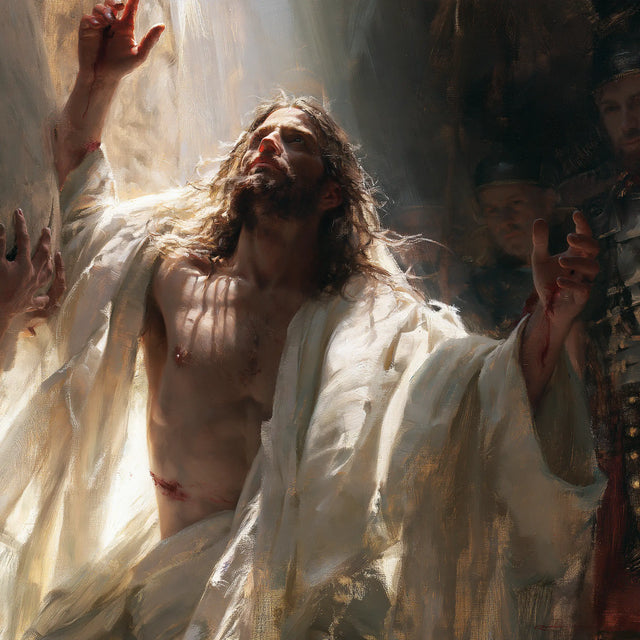 The Resurrection of Jesus Christ — Arms toward the Source of Day