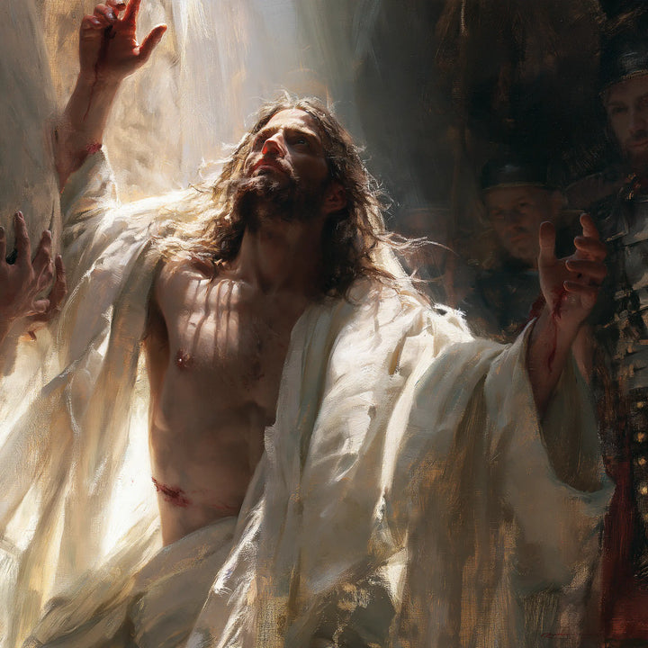 The Resurrection of Jesus Christ — Arms toward the Source of Day
