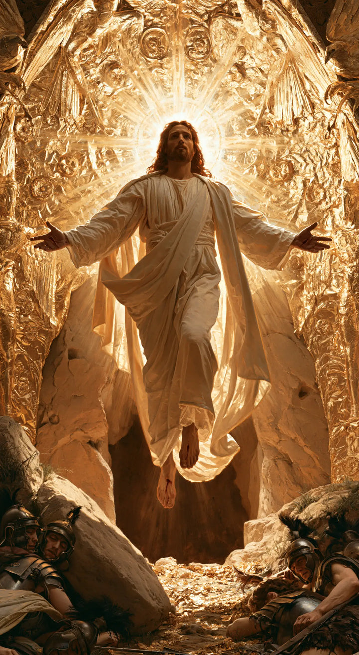 The Resurrection of Jesus Christ — Flight among the Gleaming Stones