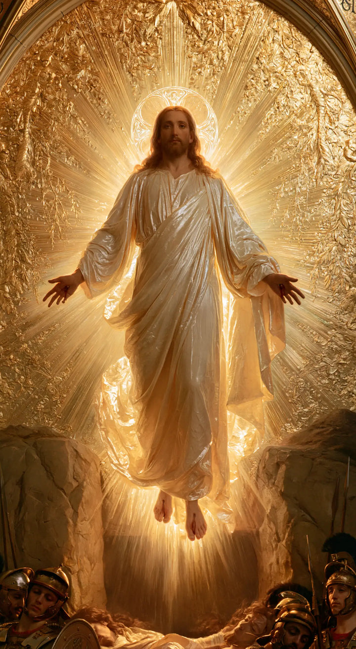 The Resurrection of Jesus Christ - Sacred Gold · Portrait n° 7