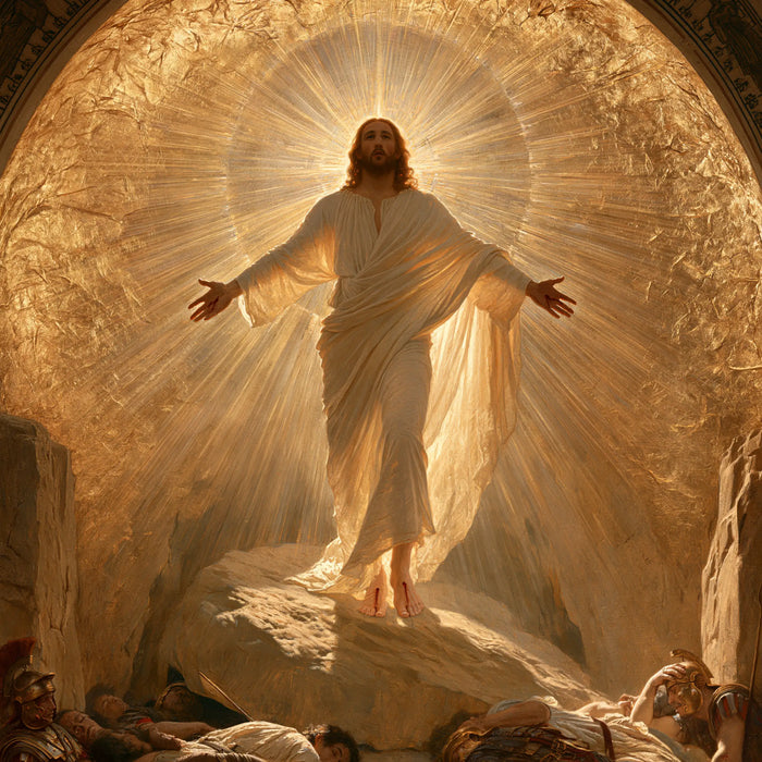 The Resurrection of Jesus Christ — The Golden Circle and the White Stone