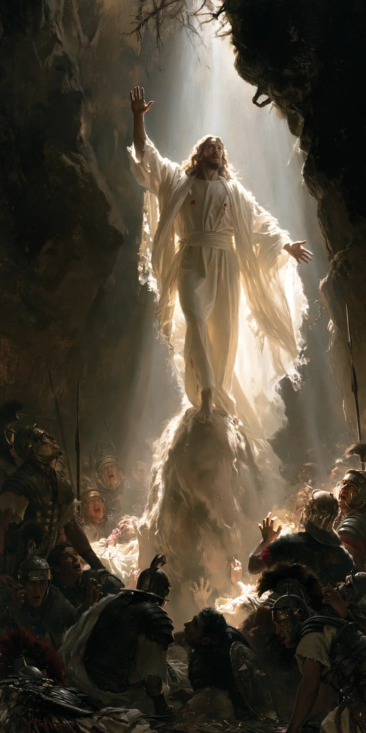 The Resurrection of Jesus Christ - Sacred Monumental View · Portrait n° 2