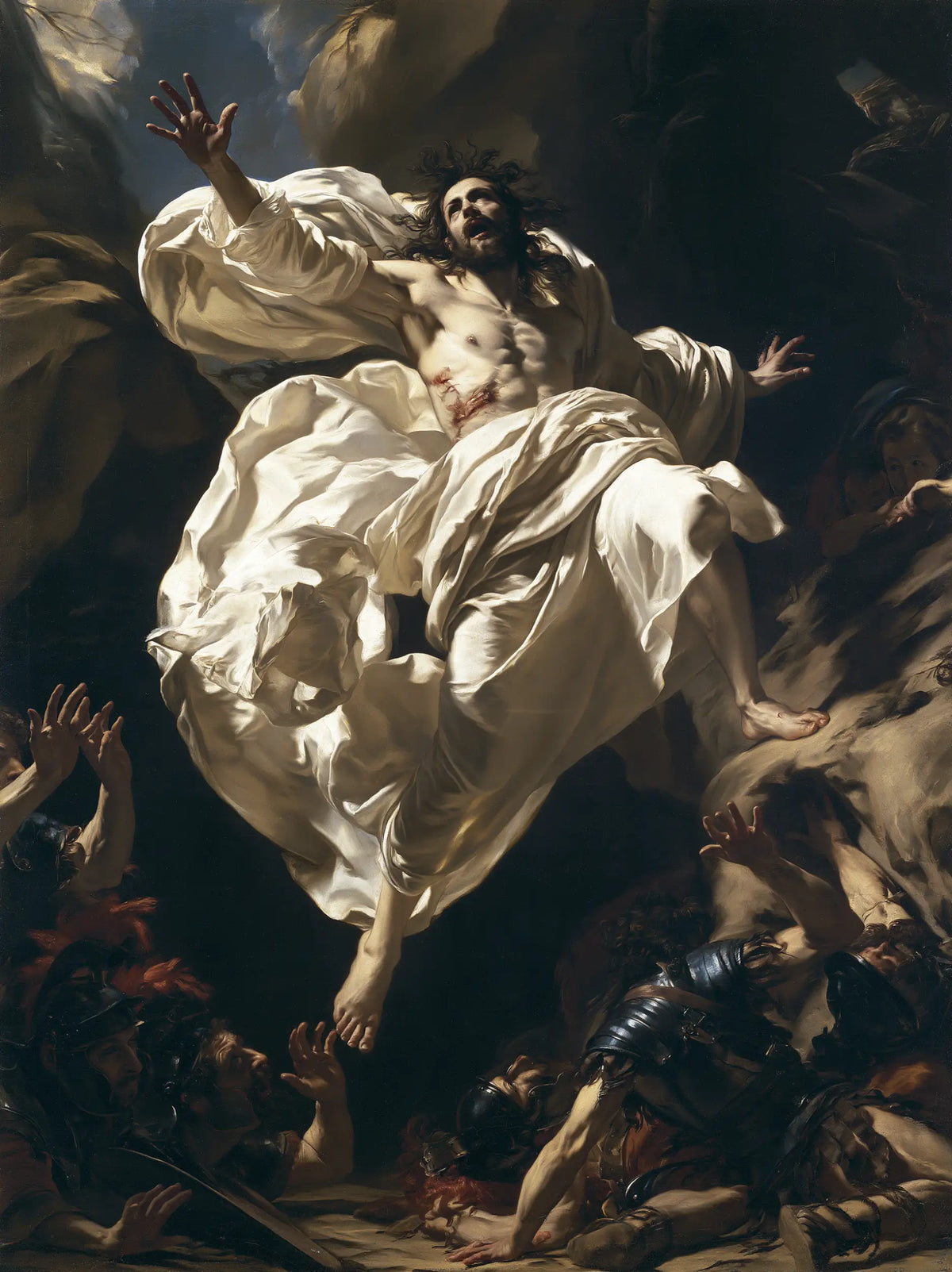 The Resurrection of Jesus Christ — Life Springing from the Deep Folds
