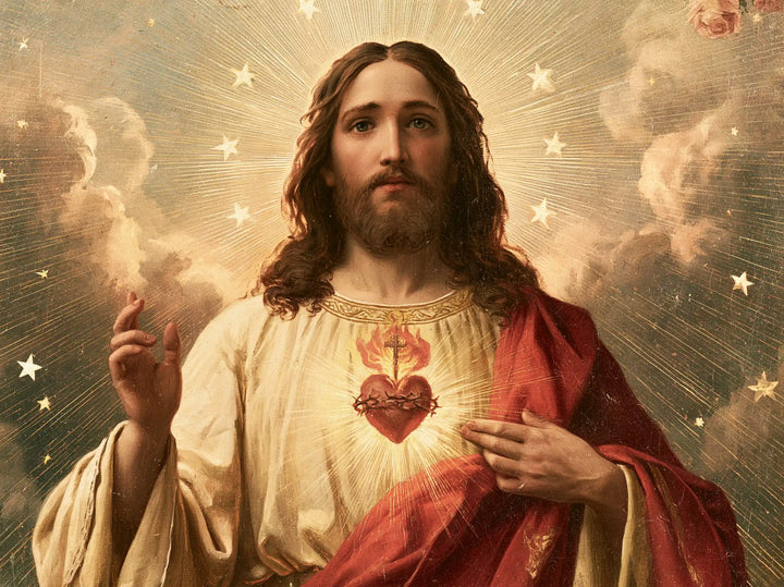 Sacred Heart of Jesus – Symbolist · Landscape no. 5