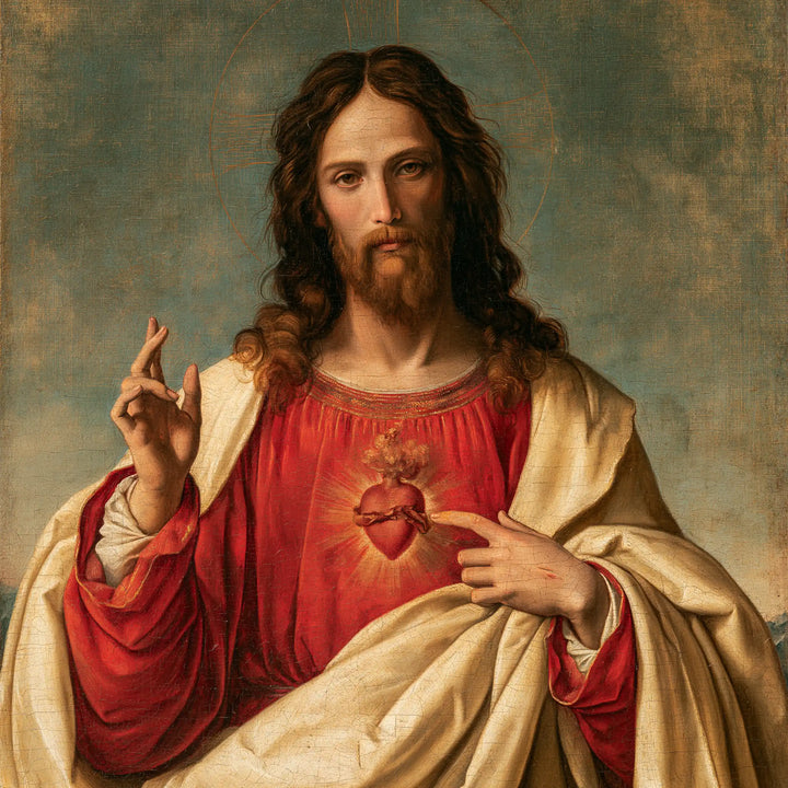 Sacred Heart of Jesus - Florentine Renaissance · Square n° 2