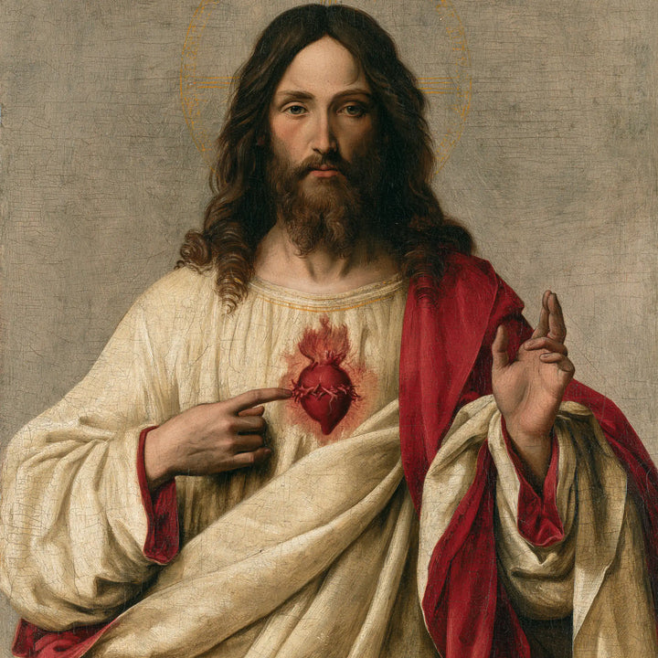 Sacred Heart of Jesus - Florentine Renaissance · Square n° 4