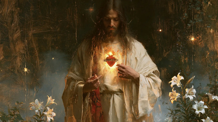 Sacred Heart of Jesus - Symbolist · Landscape n° 6