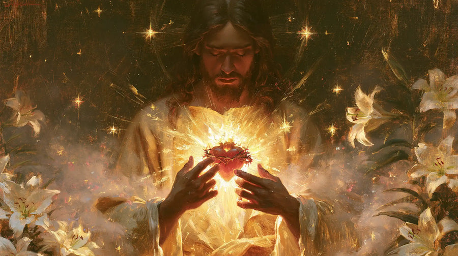 Sacred Heart of Jesus - Symbolist · Landscape n° 7