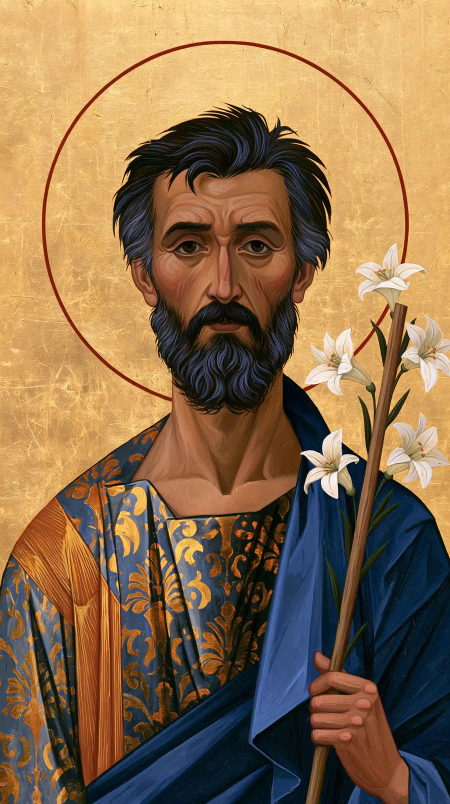 Saint Joseph – Contemporary Byzantine · Portrait no. 4