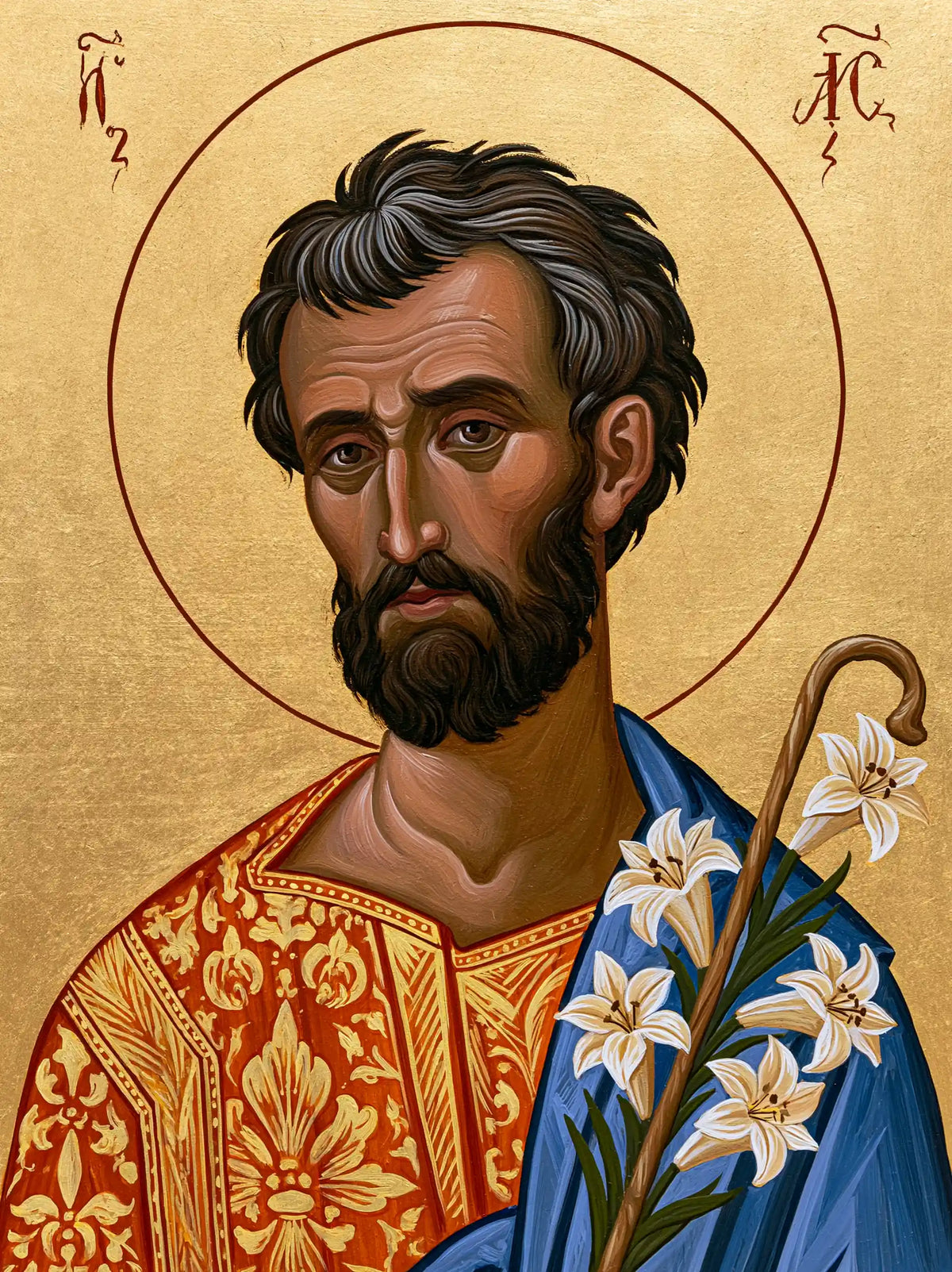 Saint Joseph – Contemporary Byzantine · Portrait no. 16