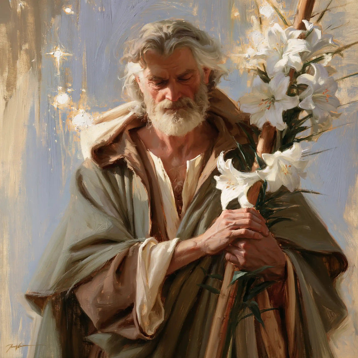 Saint Joseph – Impressionist · Square no. 2