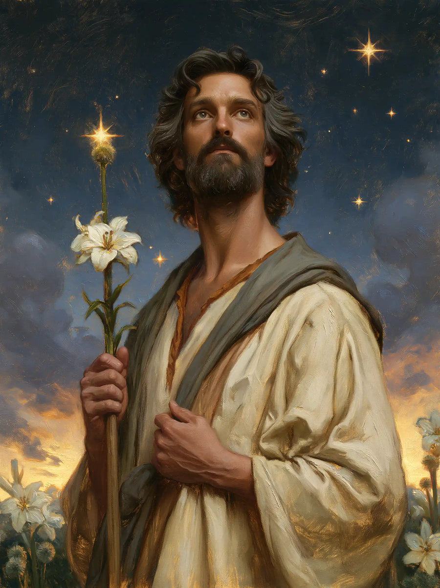 Saint Joseph – Symbolist · Portrait no. 13