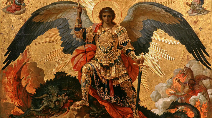 Saint Michael the Archangel – Sacred Gold · Landscape no. 10