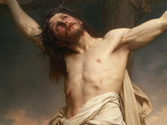 The Crucifixion – Ruby Prayer Beneath the Cross