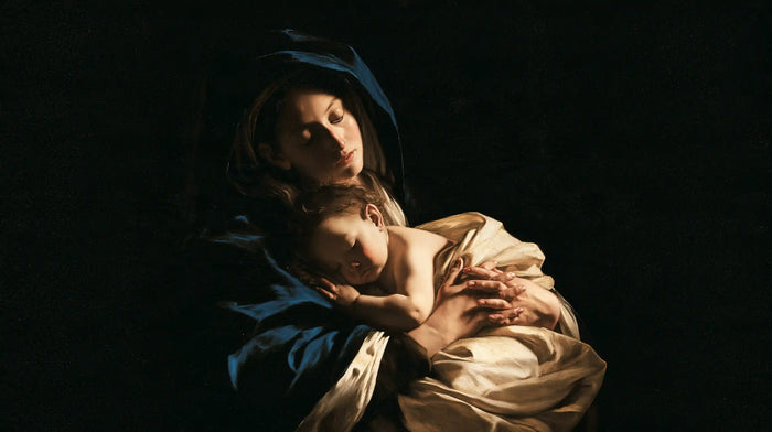 The Virgin and Child — Sleep upon the Blue-Clad Arm