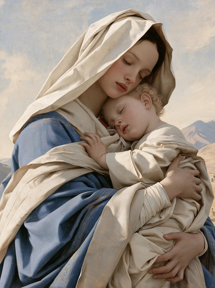 Virgin Mary and Child Jesus - Florentine Renaissance · Portrait n° 21