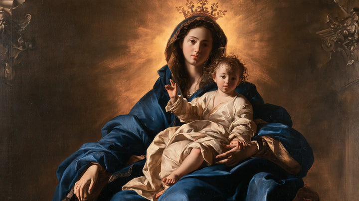 The Virgin and Child — The Crown at the Heart of the Rays