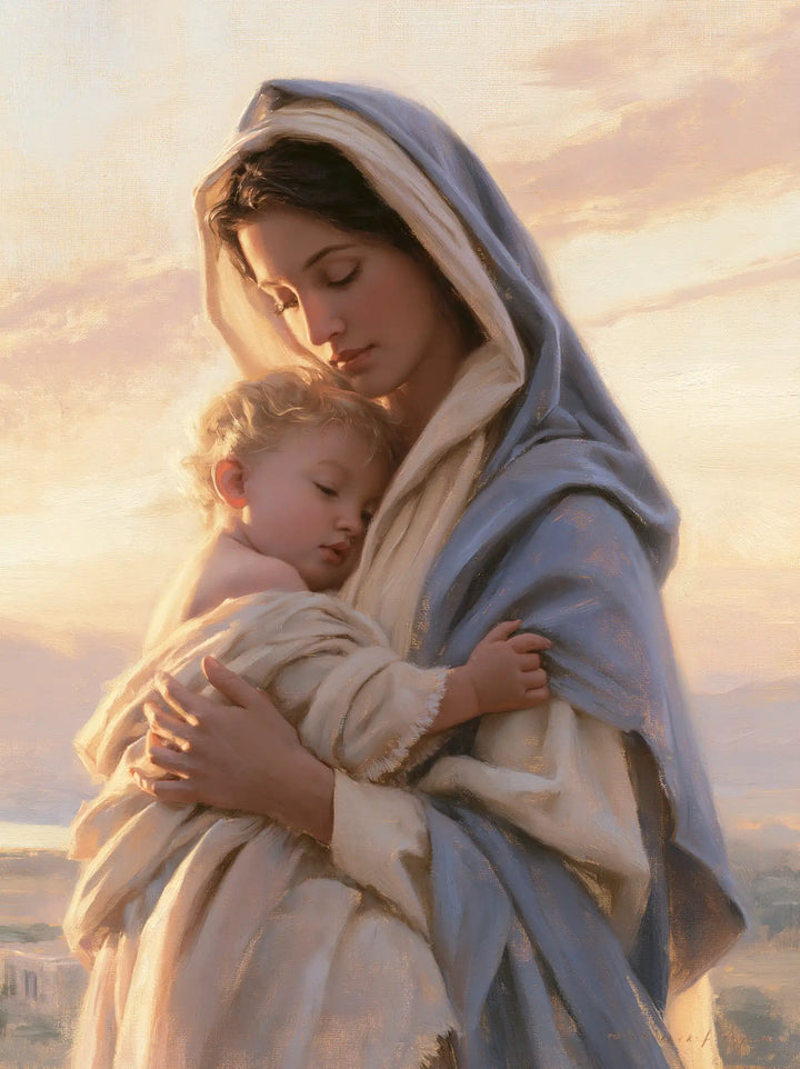 The Virgin and Child — The Little Hand on the Mist-Coloured Mantle