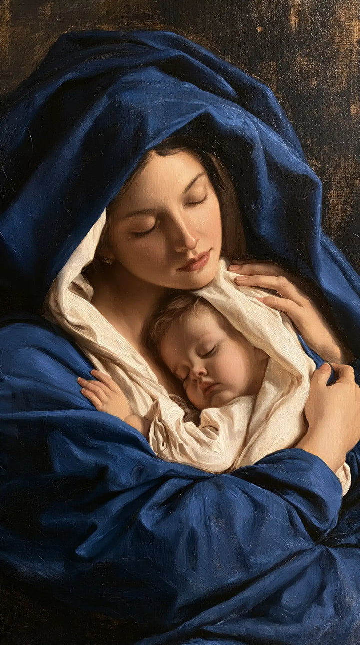 The Virgin and Child — A Little Dream in the Ivory Niche