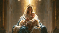 The Virgin and Child — The Throne in the Shower of Light