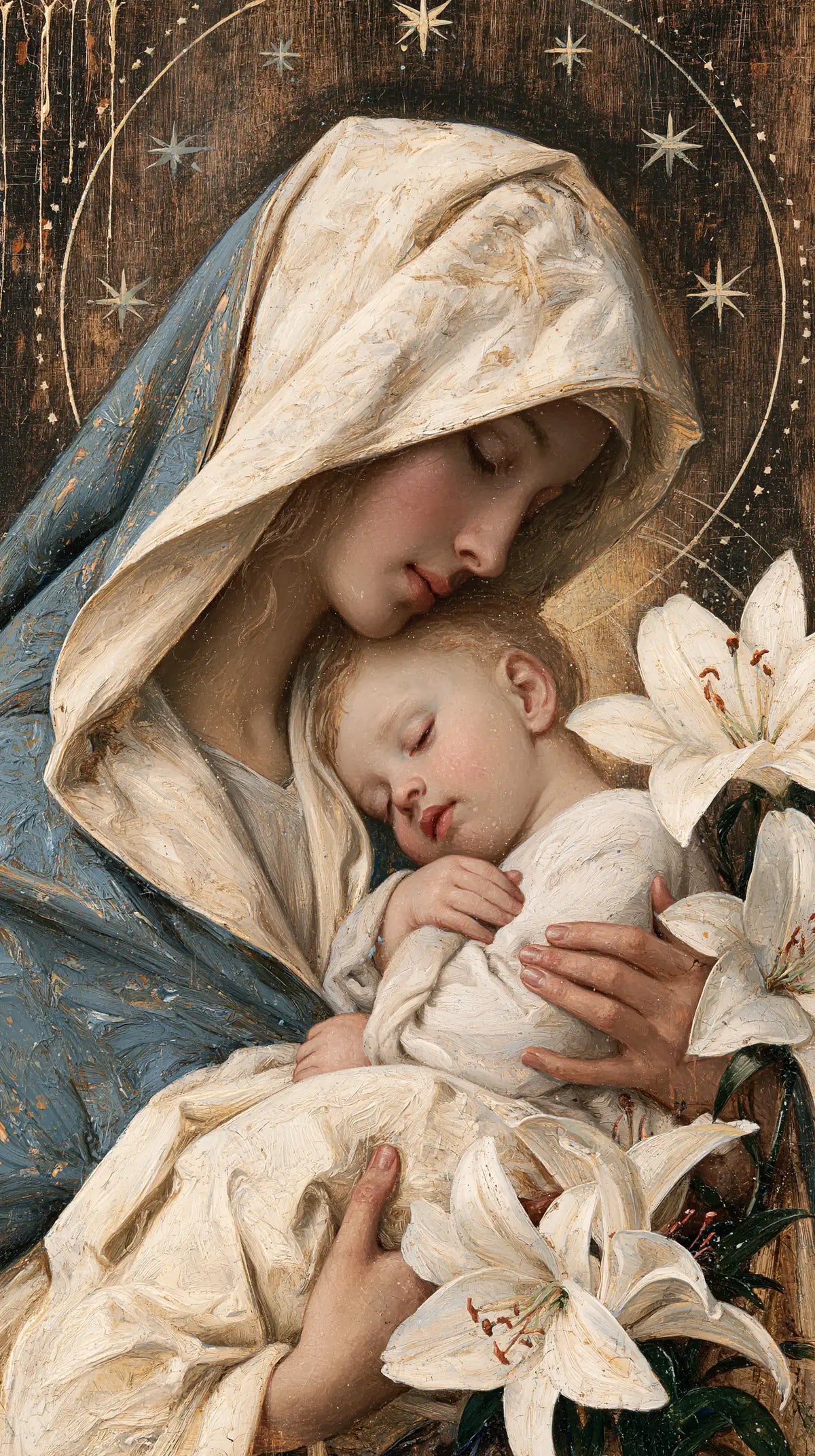 The Virgin and Child — The Ivory Profile and the Sleeping Child