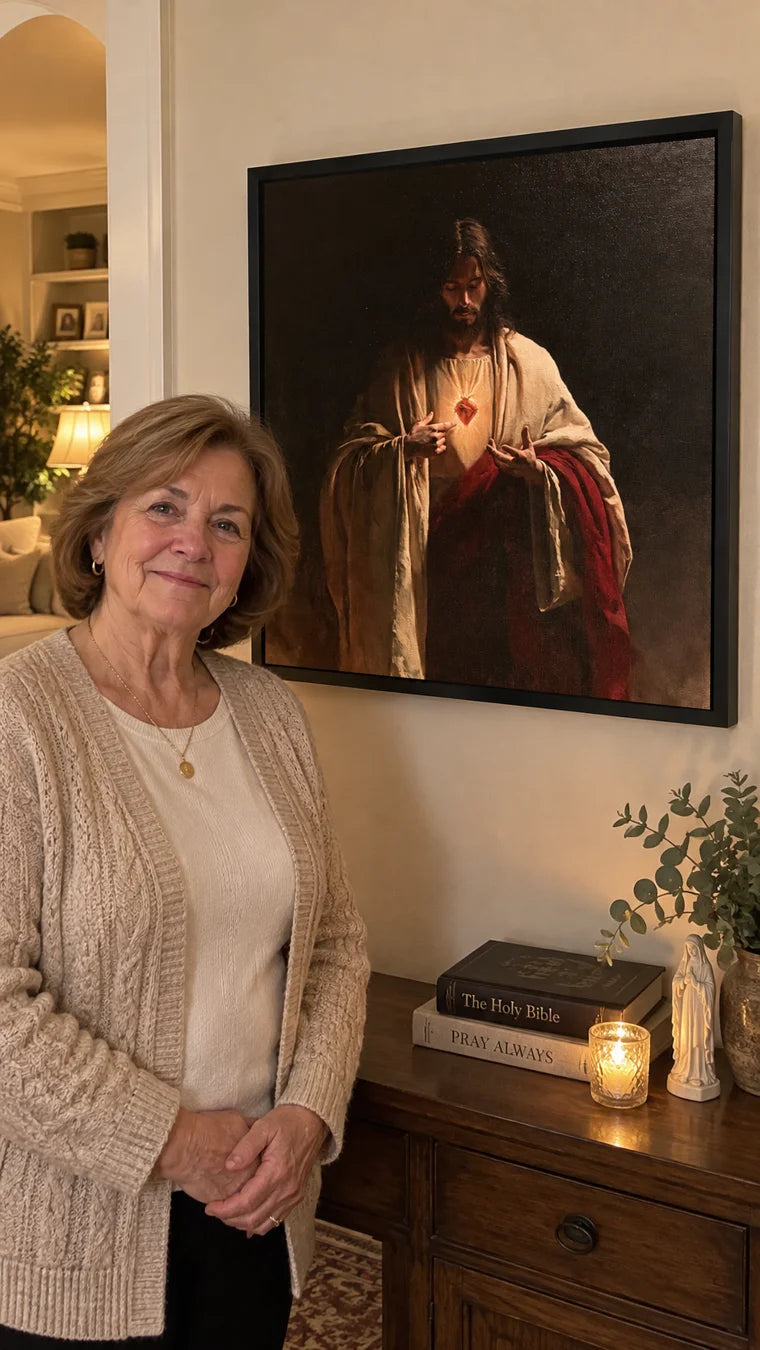 Kunstwerke in echten Innenräumen