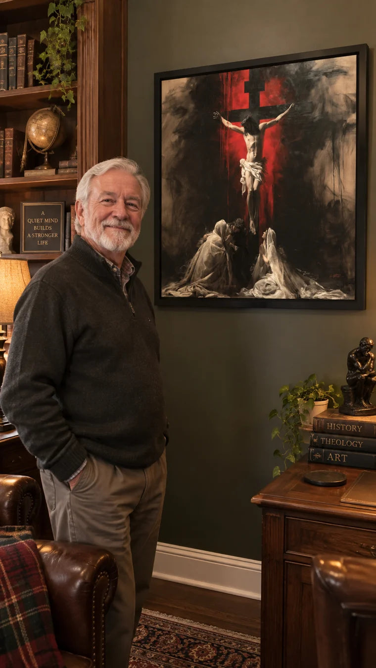 Kunstwerke in echten Innenräumen